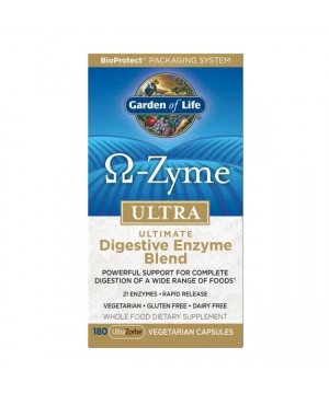 Ω-Zyme ULTRA - trávicí enzymy - 180 kapslí